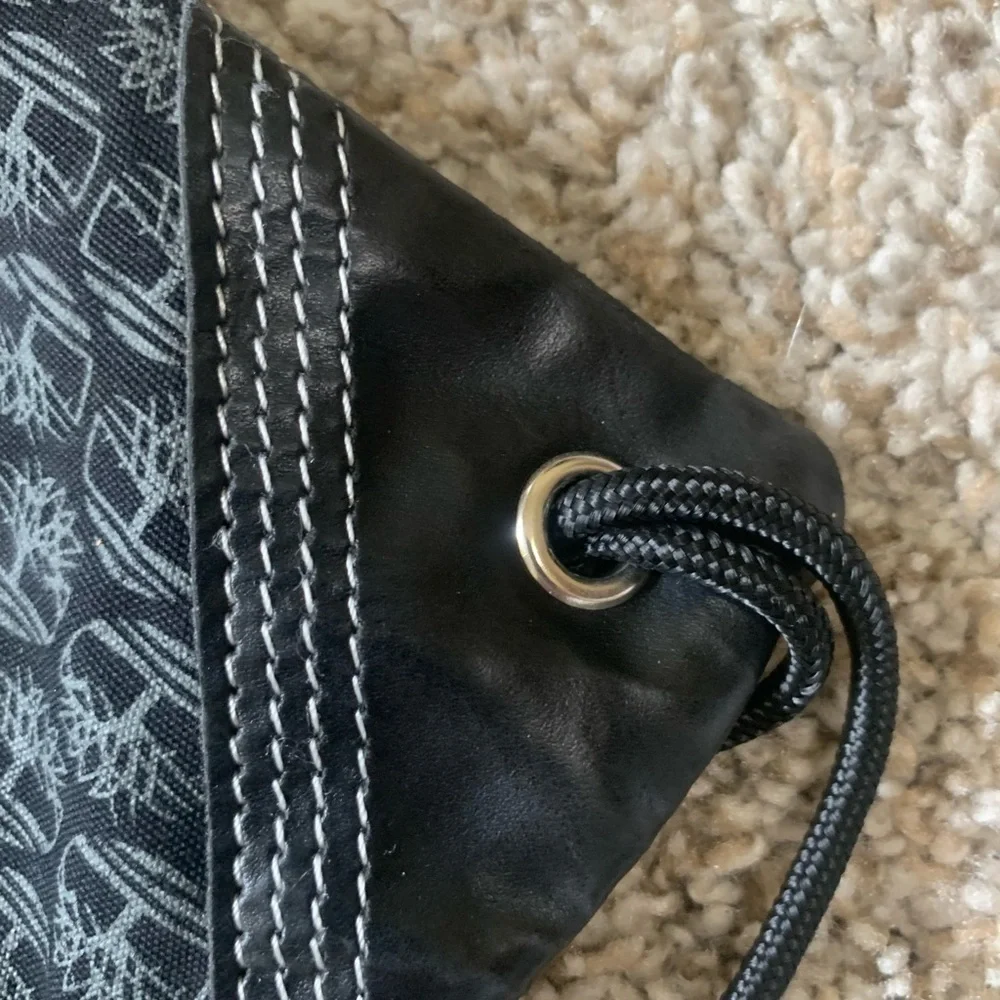 Timberland Black Backpack with Sleek Design